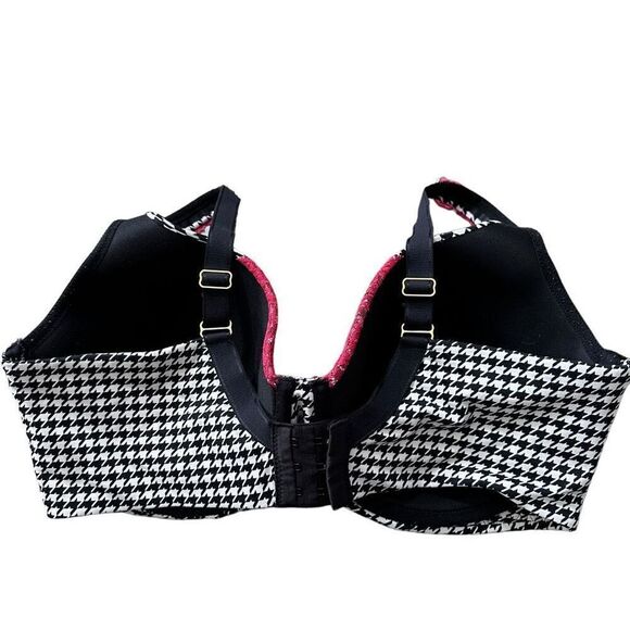 Soma Embracable Full Coverage Houndstooth Bra 38DDD Underwire - Picture 10 of 11
